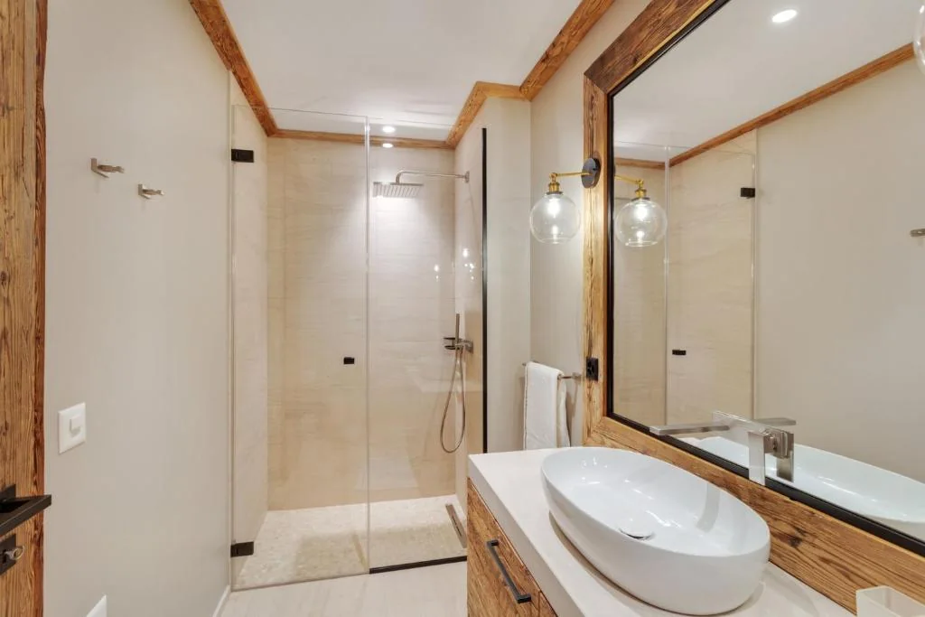 Douche en verre sur mesure | Perrier Vitrerie